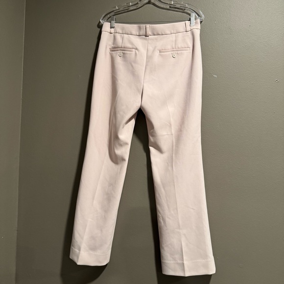 Banana Republic Pale Pink Logan Trousers Size 8 Petite - Picture 2 of 8